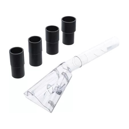 Accessoire d’aspiration pour pistolet pneumatique de nettoyage | grand | avec 4 adaptateurs | pour art. 70150