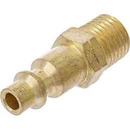 Raccord rapide à air comprimé | filetage mâle 6,3 mm (1/4") | États-Unis/France