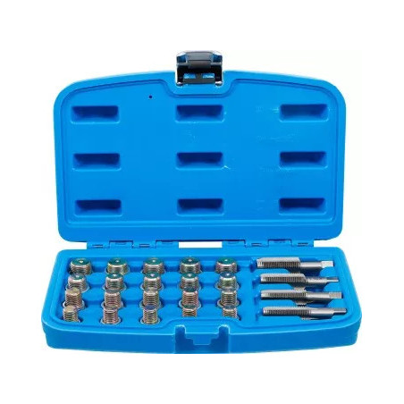 Kit de réparation du filetage de la vidange d’huile | 64 pièces