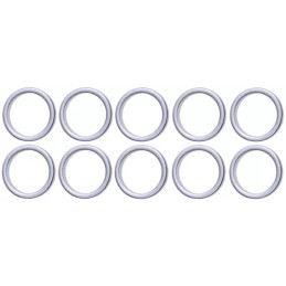 Assortiment de joints d’étanchéité | pour art. 126 | Ø 13 / 16,5 mm | 10 pièces