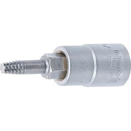 Douille à embouts extracteurs de vis | 6,3 mm (1/4") | pour profil T (pour Torx) défectueux T15