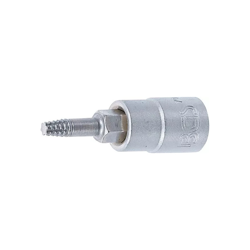Douille à embouts extracteurs de vis | 6,3 mm (1/4") | pour profil T (pour Torx) défectueux T15 Douille à embouts extracteurs de vis | 6,3 mm (1/4") | pour profil T (pour Torx) défectueux T15