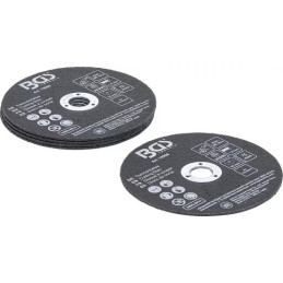 Jeu de disques à couper | pour acier inoxydable | Ø 75 x 1,0 x 10 mm | 5 pièces