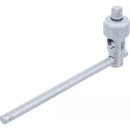 Adaptateur de clé à douille avec fonction de cliquet | avec poignée coulissante | 12,5 mm (1/2")