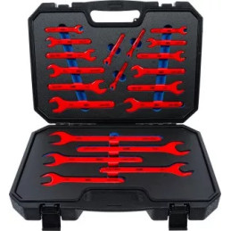 Jeu de clés à fourche VDE | 6 - 32 mm | 20 pièces