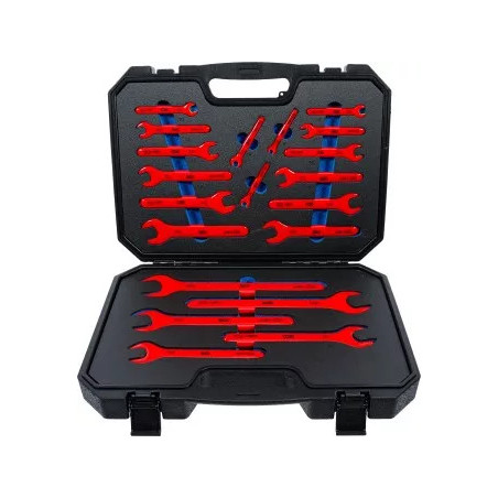 Jeu de clés à fourche VDE | 6 - 32 mm | 20 pièces