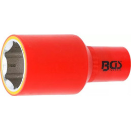 Douille pour clé VDE, six pans | 12,5 mm (1/2") | 30 mm