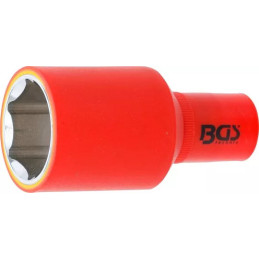 Douille pour clé VDE, six pans | 12,5 mm (1/2") | 32 mm