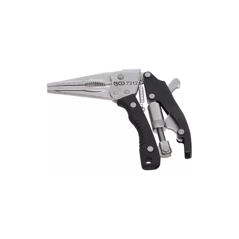 Pince étau à longs becs | avec poignée pistolet | 170 mm Pince étau à longs becs | avec poignée pistolet | 170 mm