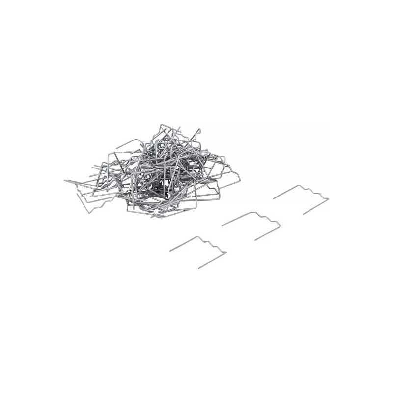 Jeu d’agrafes de réparation | plate | 0,6 mm | 100 pièces Jeu d’agrafes de réparation | plate | 0,6 mm | 100 pièces