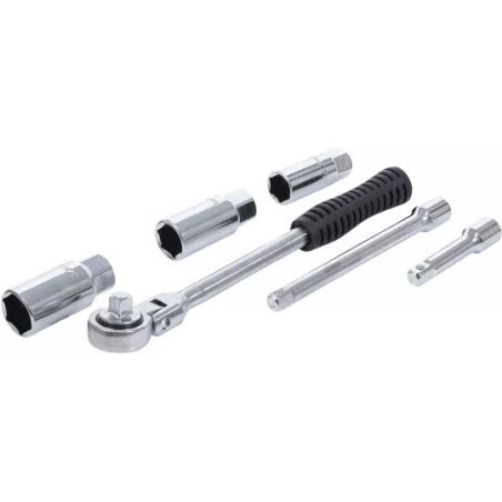Jeu d’outils pour bougies d’allumage | transmission 10 mm (3/8") | 6 pièces