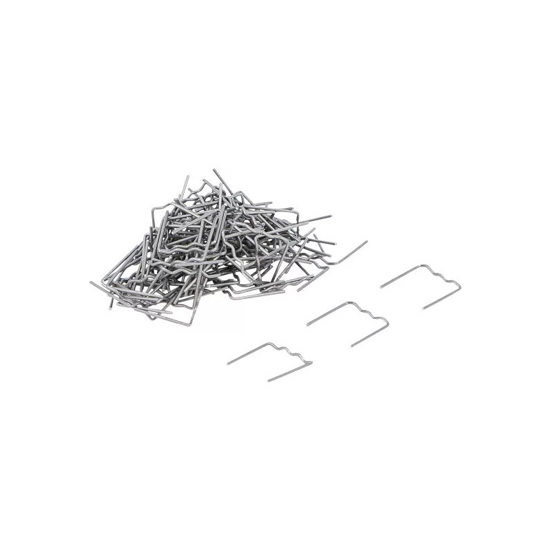 Jeu d’agrafes de réparation | plate | 0,8 mm | 100 pièces Jeu d’agrafes de réparation | plate | 0,8 mm | 100 pièces