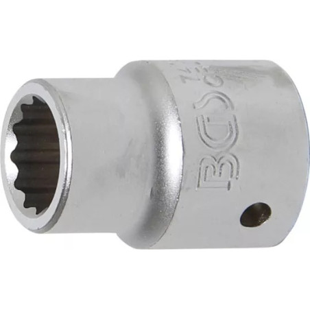 Douille pour clé, douze pans | 20 mm (3/4") | 19 mm