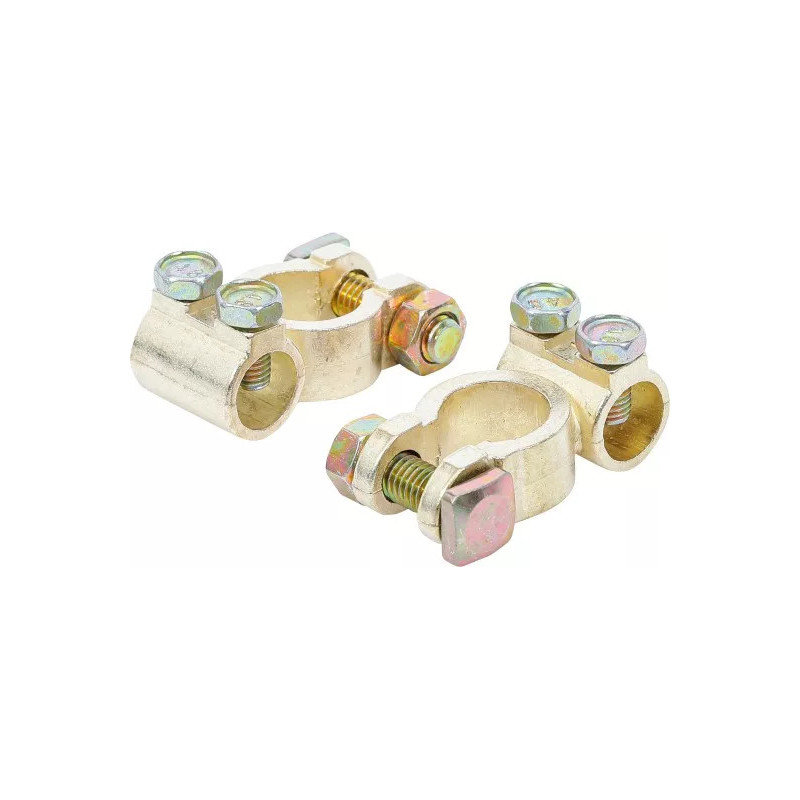 Assortiment de bornes polaires rondes pour batterie Assortiment de bornes polaires rondes pour batterie