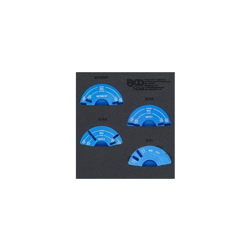 Insert de servante d'atelier 1/6: Kit de calage de pignon de réglage d’arbre à cames | pour Mercedes-Benz M152, M157, M276, M278 Insert de servante d'atelier 1/6: Kit de calage de pignon de réglage d’arbre à cames | pour Mercedes-Benz M152, M157, M276, M278