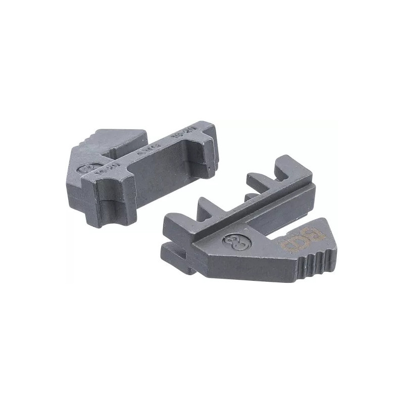 Mors de sertissage pour prises non isolées coudées | pour BGS 1410/1411/1412