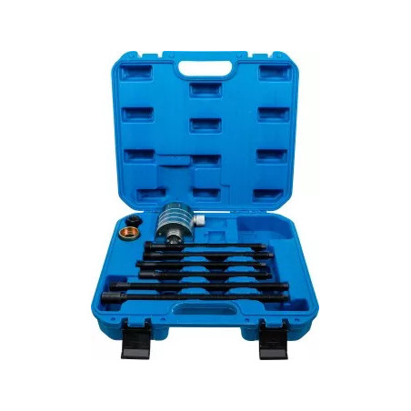 Jeu d’outils pour vérin hydraulique | avec broches de traction | pour l’extracteur d’injecteurs diesel | 17 t