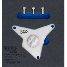 Insert de servante d'atelier 1/6: Jeu d’outils de réglage d'arbre à cames | pour Alfa Romeo, Fiat, Lancia 1.4 L MultiAir Turbo