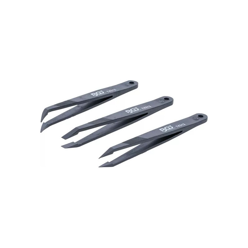 Jeu de pincettes en matière plastique | 3 pièces Jeu de pincettes en matière plastique | 3 pièces