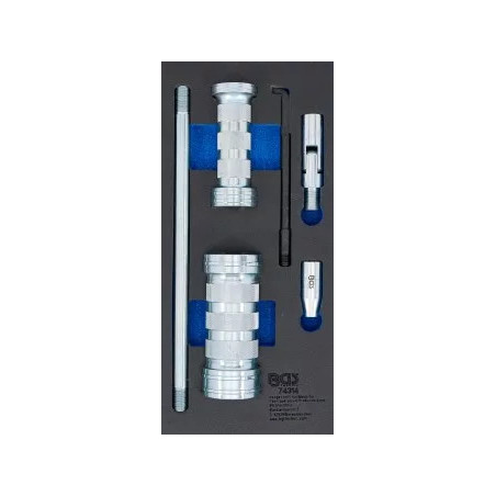 Insert de servante d'atelier 1/3 : Jeu d’extracteurs d’injecteurs | pour camions