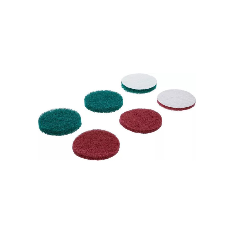 Jeu de disques abrasifs | Nylon | pour art. 74367 | 6 pcs. Jeu de disques abrasifs | Nylon | pour art. 74367 | 6 pcs.