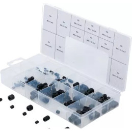 Assortiment de vis sans tête | 160 pièces