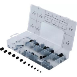 Assortiment de vis sans tête | en pouces | 160 pièces