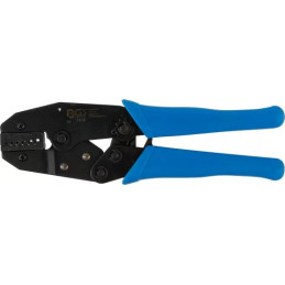 Pince à sertir et dénuder avec fonction cliquet | pour cosses de câble 0,5 - 4 mm²