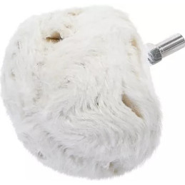 Tête de polissage | forme de champignon | empreinte six pans mâle, 6,3 mm (1/4")