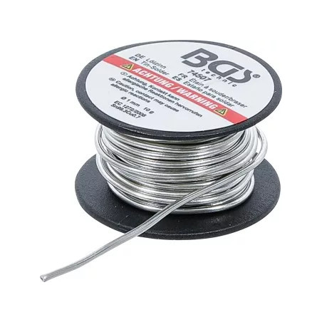 Étain à souder/braser | en bobine | Sans plomb | Ø 1 mm | 10 g