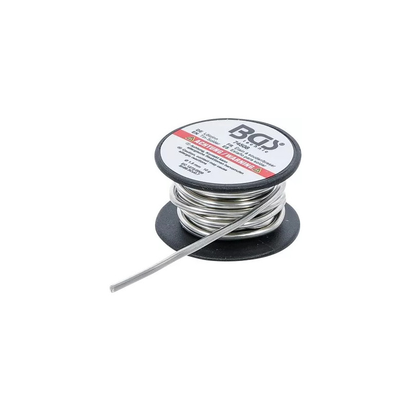 Étain à souder/braser | en bobine | Sans plomb | Ø 1,5 mm | 10 g Étain à souder/braser | en bobine | Sans plomb | Ø 1,5 mm | 10 g