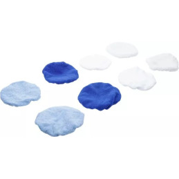 Jeu de capots de polissage | Ø 125 mm | 8 pièces