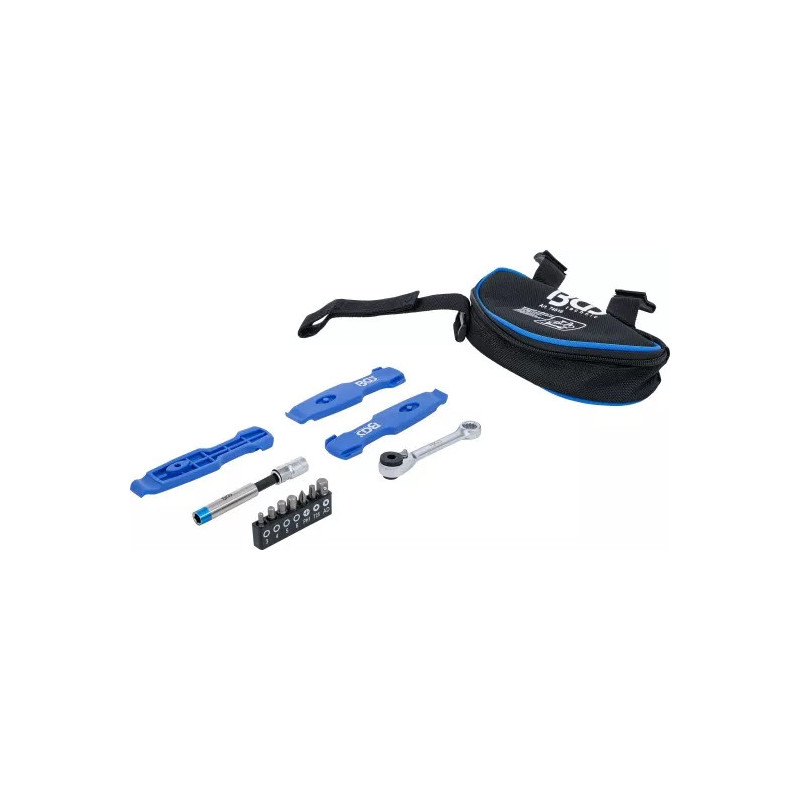 Jeu d’outils pour bicyclettes | en route | 13 pcs. Jeu d’outils pour bicyclettes | en route | 13 pcs.