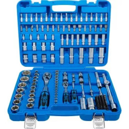 Coffret de Douilles à profil ondulé | 6,3 mm (1/4") / 12,5 mm (1/2") | 150 pièces