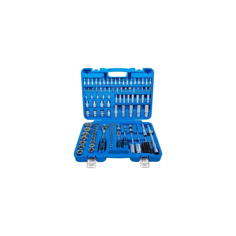 Coffret de Douilles à profil ondulé | 6,3 mm (1/4") / 12,5 mm (1/2") | 150 pièces Coffret de Douilles à profil ondulé | 6,3 mm (1/4") / 12,5 mm (1/2") | 150 pièces