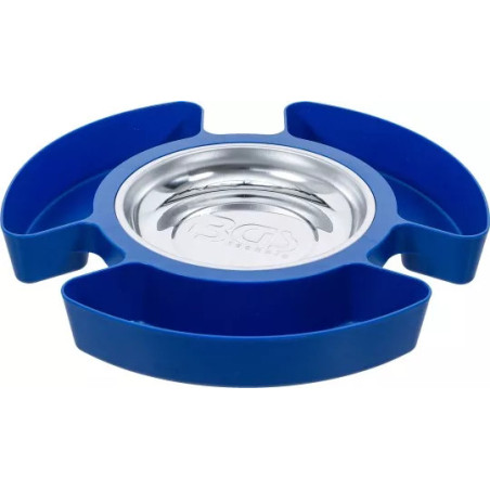 Bol magnétique | avec 3 plateaux en matière plastique | 150 mm