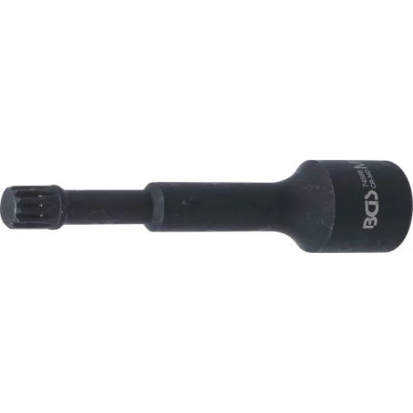 Douille à embouts à choc spéciale | longueur 115 mm | 12,5 mm (1/2") | polygone femelle (pour XZN) M12 | pour VAG