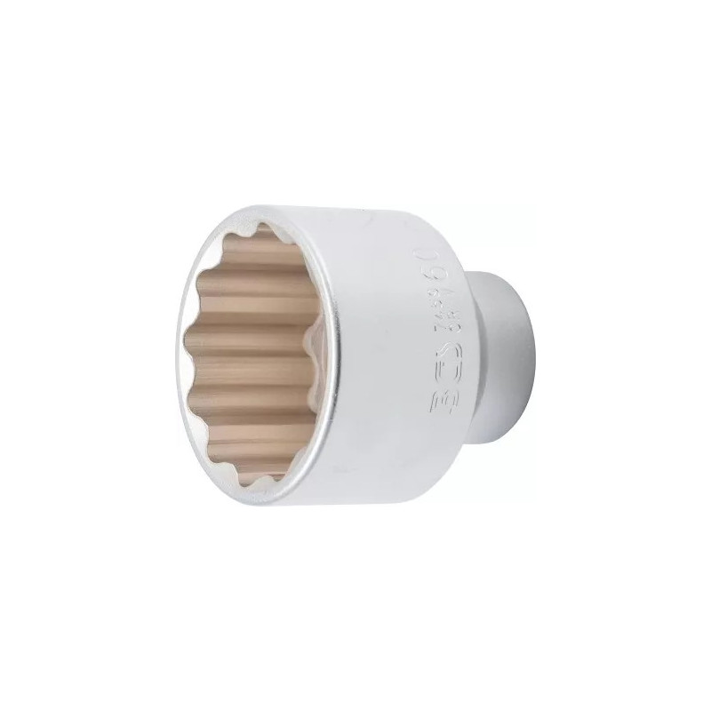Douille pour clé, douze pans | 20 mm (3/4") | 60 mm Douille pour clé, douze pans | 20 mm (3/4") | 60 mm