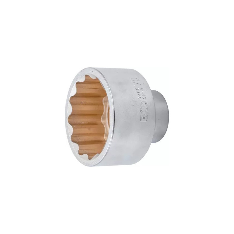 Douille pour clé, douze pans | 20 mm (3/4") | 70 mm Douille pour clé, douze pans | 20 mm (3/4") | 70 mm