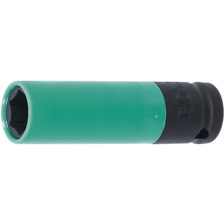 Douille à choc avec protection | ultra mince | empreinte carré femelle 12,5 mm (1/2") | 15 mm