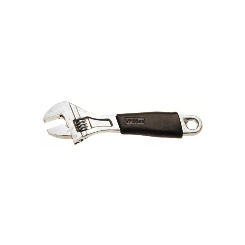 Clé à molette avec poignée en plastique | ouverture max. 20 mm Clé à molette avec poignée en plastique | ouverture max. 20 mm