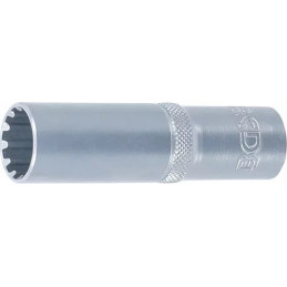 Douille pour clé, Gear Lock, longue | 12,5 mm (1/2") | 16 mm