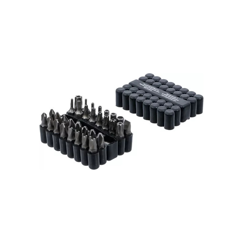 Jeu d’embouts | courts | 6,3 mm (1/4") | différents profils | 33 pièces Jeu d’embouts | courts | 6,3 mm (1/4") | différents profils | 33 pièces
