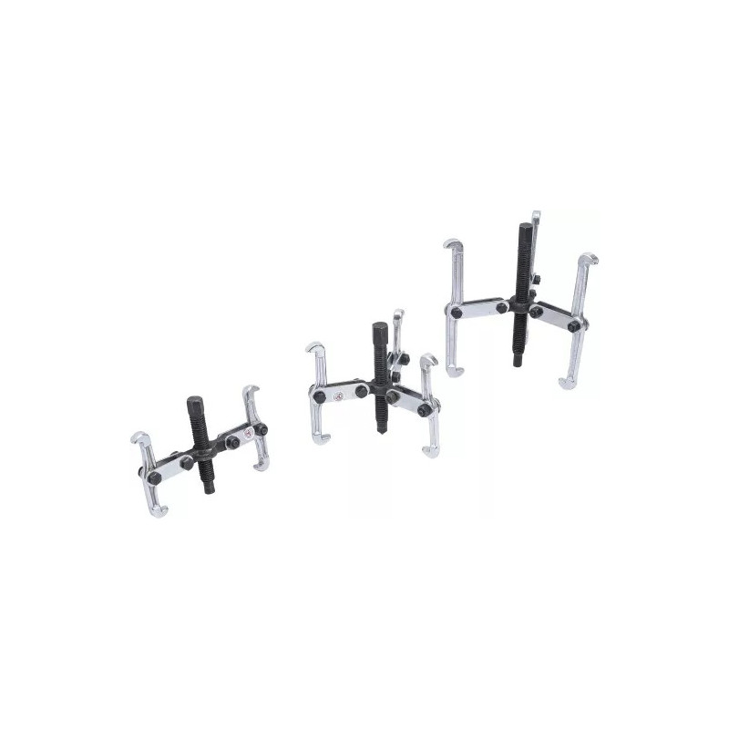Jeu d'extracteurs, 2/3 bras | 150 / 100 / 75 mm | 3 pièces Jeu d'extracteurs, 2/3 bras | 150 / 100 / 75 mm | 3 pièces