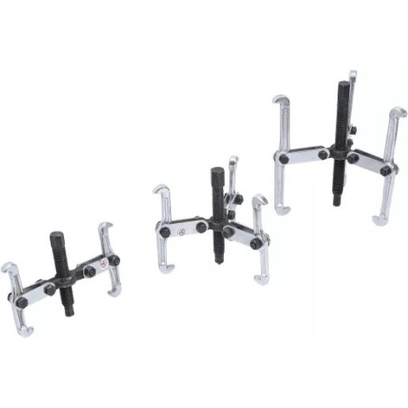 Jeu d'extracteurs, 2/3 bras | 150 / 100 / 75 mm | 3 pièces