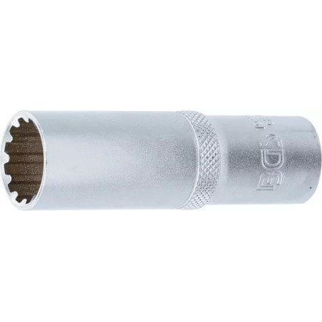 Douille pour clé, Gear Lock, longue | 12,5 mm (1/2") | 17 mm