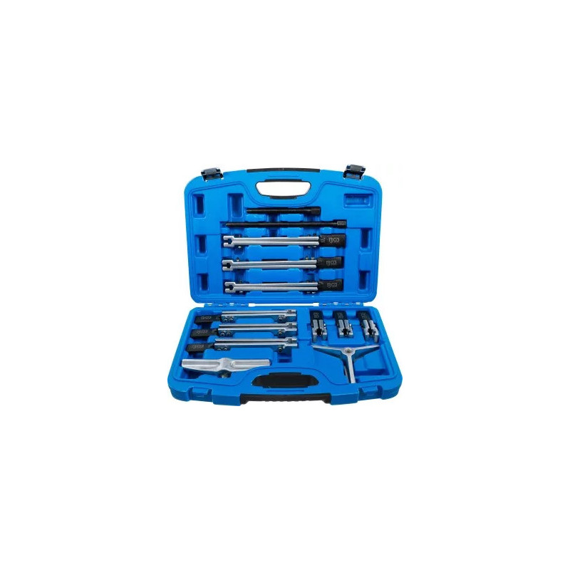 Jeu d’extracteur interne/externe, 2 et 3 griffes | 13 pièces Jeu d’extracteur interne/externe, 2 et 3 griffes | 13 pièces