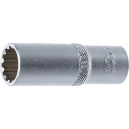 Douille pour clé, Gear Lock, longue | 12,5 mm (1/2") | 18 mm