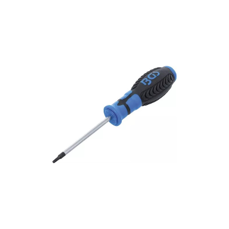 Tournevis profil T (pour Torx) avec perçage T15 | longueur de la lame 80 mm Tournevis profil T (pour Torx) avec perçage T15 | longueur de la lame 80 mm