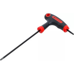 Tournevis avec poignée en T | Profil en T (pour Torx) avec/sans perçage frontal T10